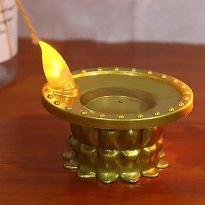 Water Pouring Diya Led Lights