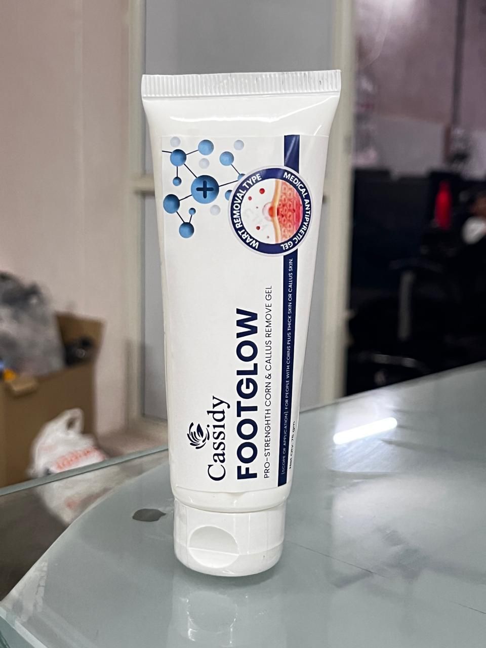 CASSIDY FootGlow Remove gel, 75gm (Pack of 1)