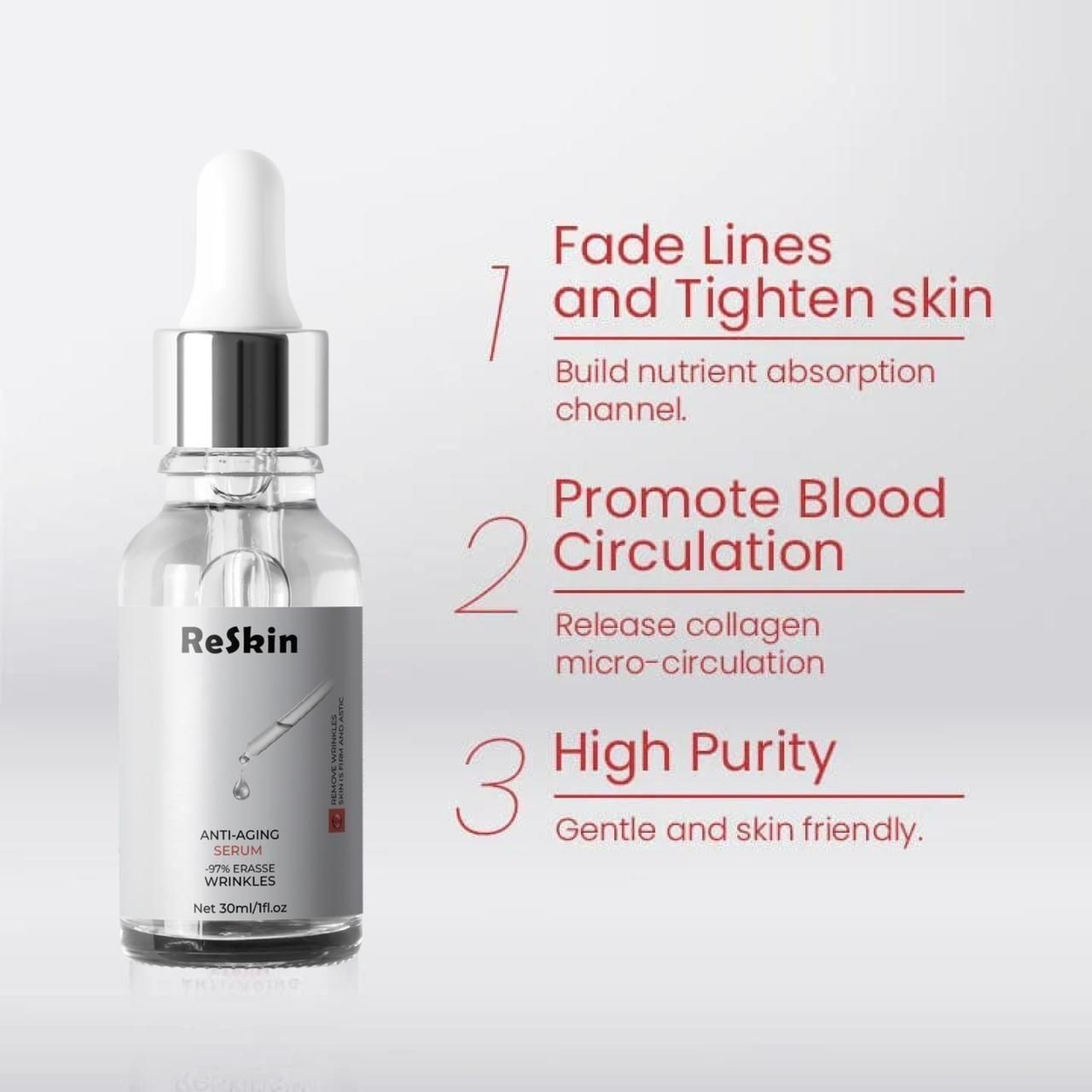 ReSkin Anti-Aging Face Serum 30ml (Pack of 2)