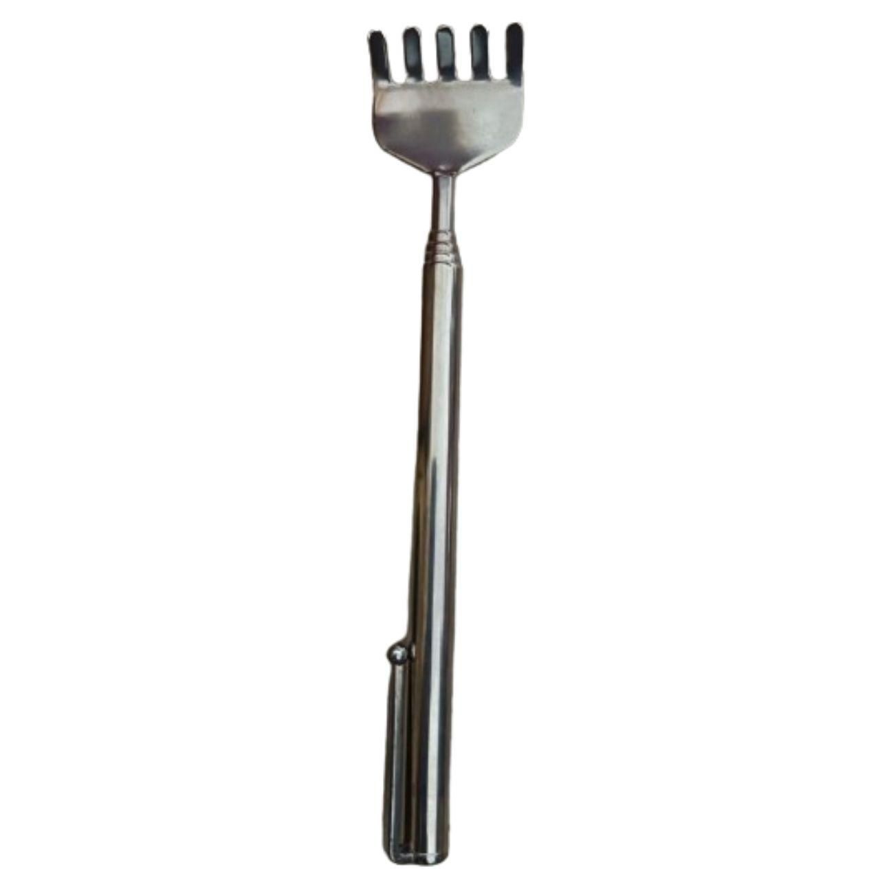 Manual Massage Scratcher - Stainless Steel Extendable Telescopic Back for Body Acupressure