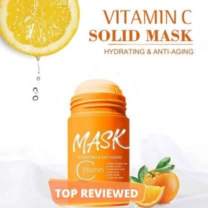 Purifying Orange Vitamin-C Clay Face Mask Stick