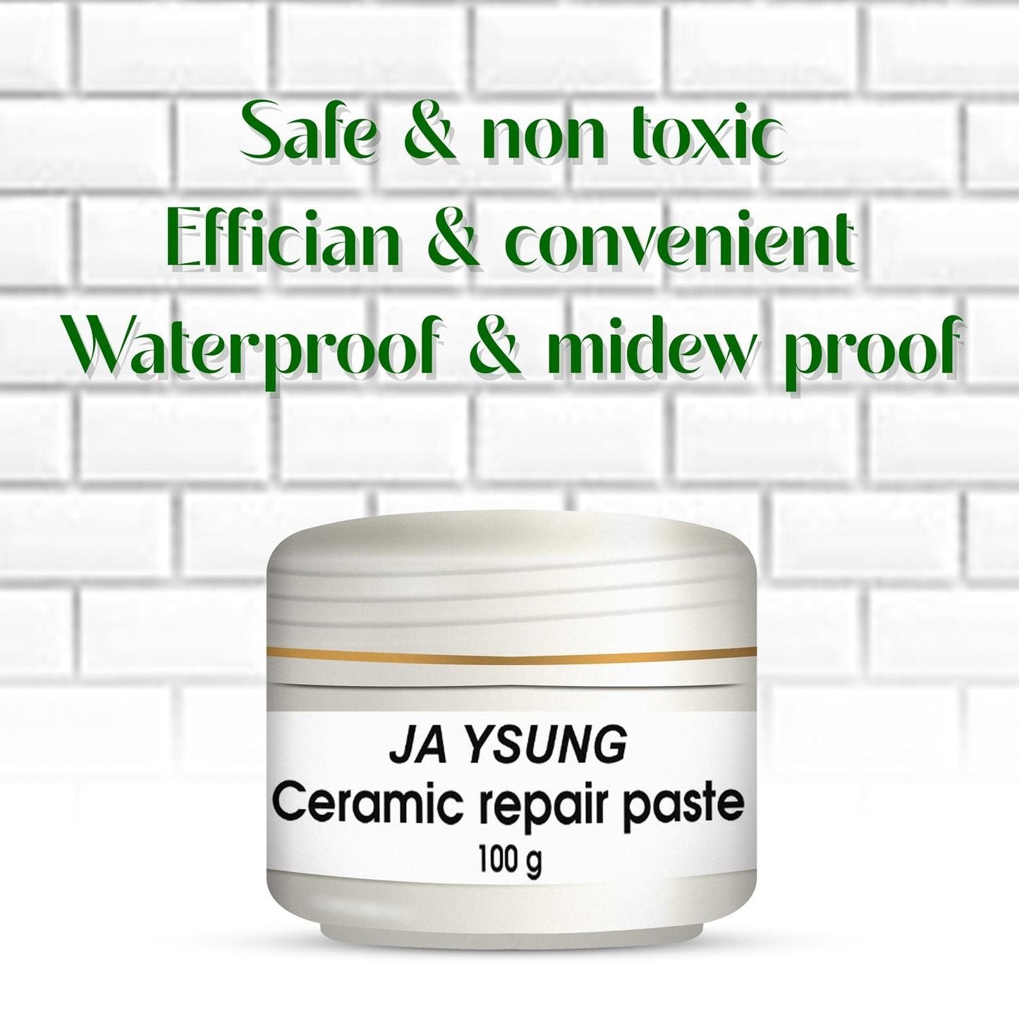 Ceramic Repair Paste, Tile Repair Paste (White) 100 Grams