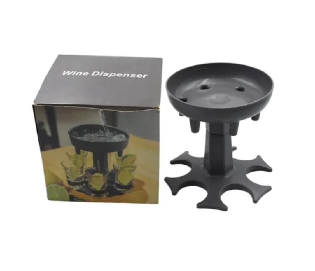 Glass Dispenser - 6 Equally Divided