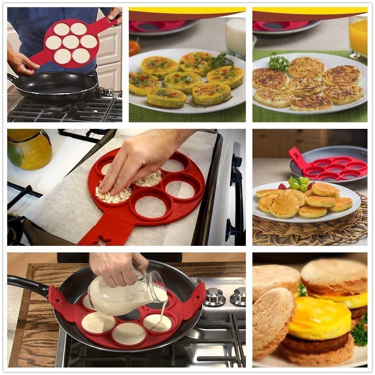 Silicone Non-Stick Pancake Maker Mold