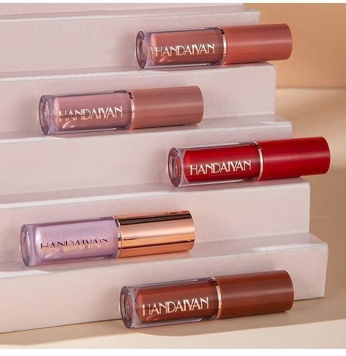 Velvet Matte Liquid Lipstick - Set of 12 Pcs