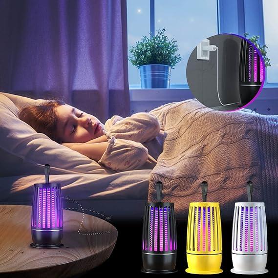 LED Mosquito Killer Lamp Electronic Bug Zapper Fly Catcher Eco Friendly