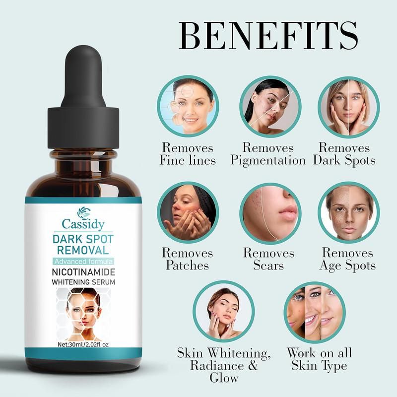 CASSIDY Dark Spot Removal and Whitening Serum 30ml (Pack of 2)