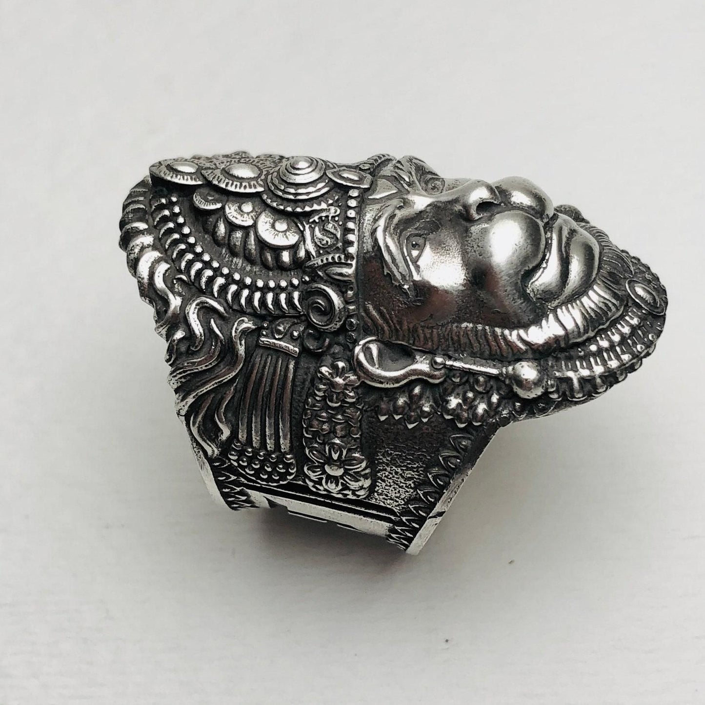 Sterling Silver Hanuman Ring