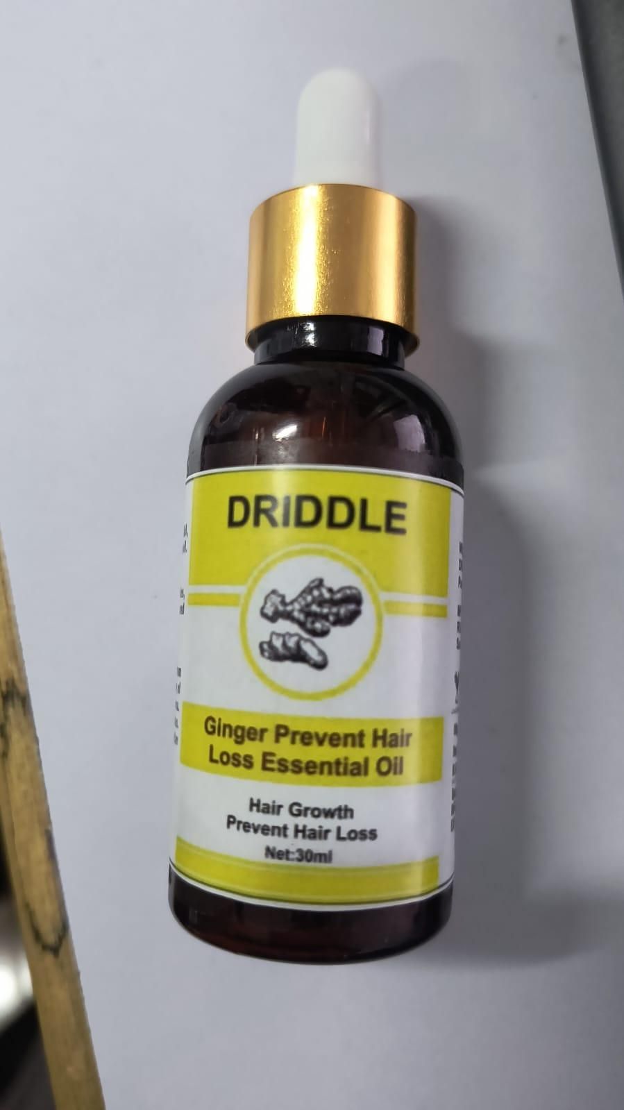Ginger Prevent Hair Loss Essential Oil (Pack of 1)