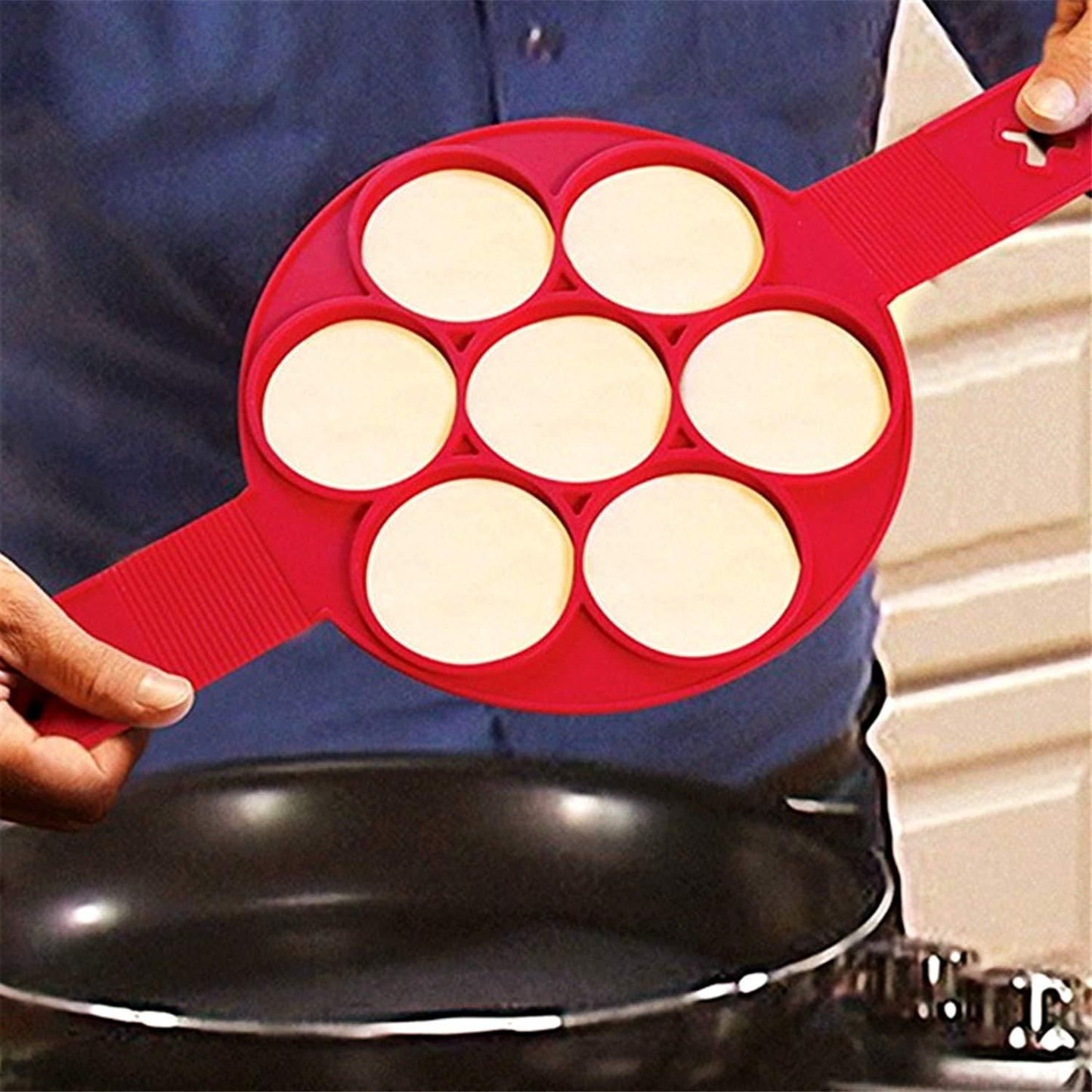 Silicone Non-Stick Pancake Maker Mold