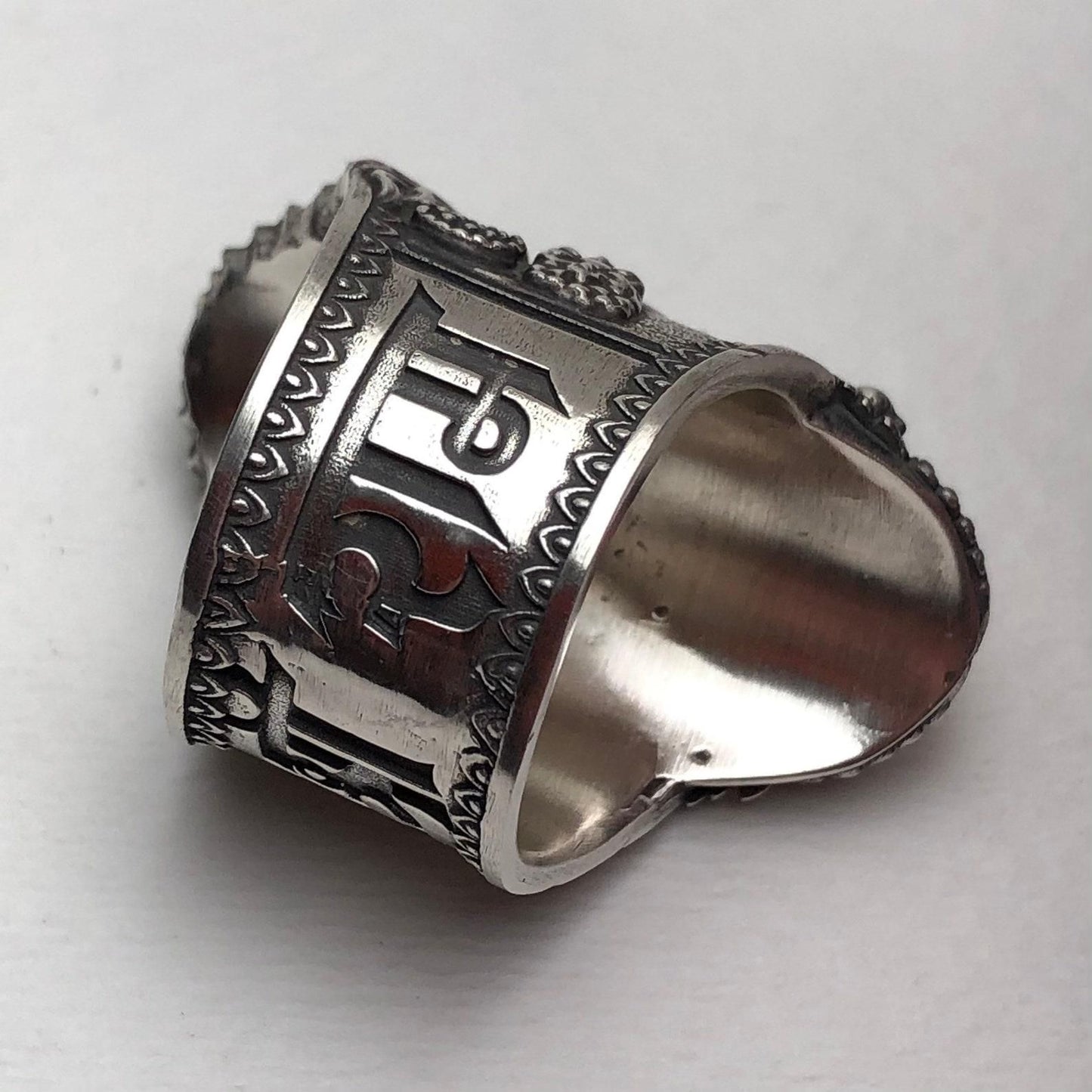 Sterling Silver Hanuman Ring