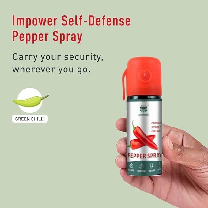 Self Defense Pepper Spray (Pack of 2)