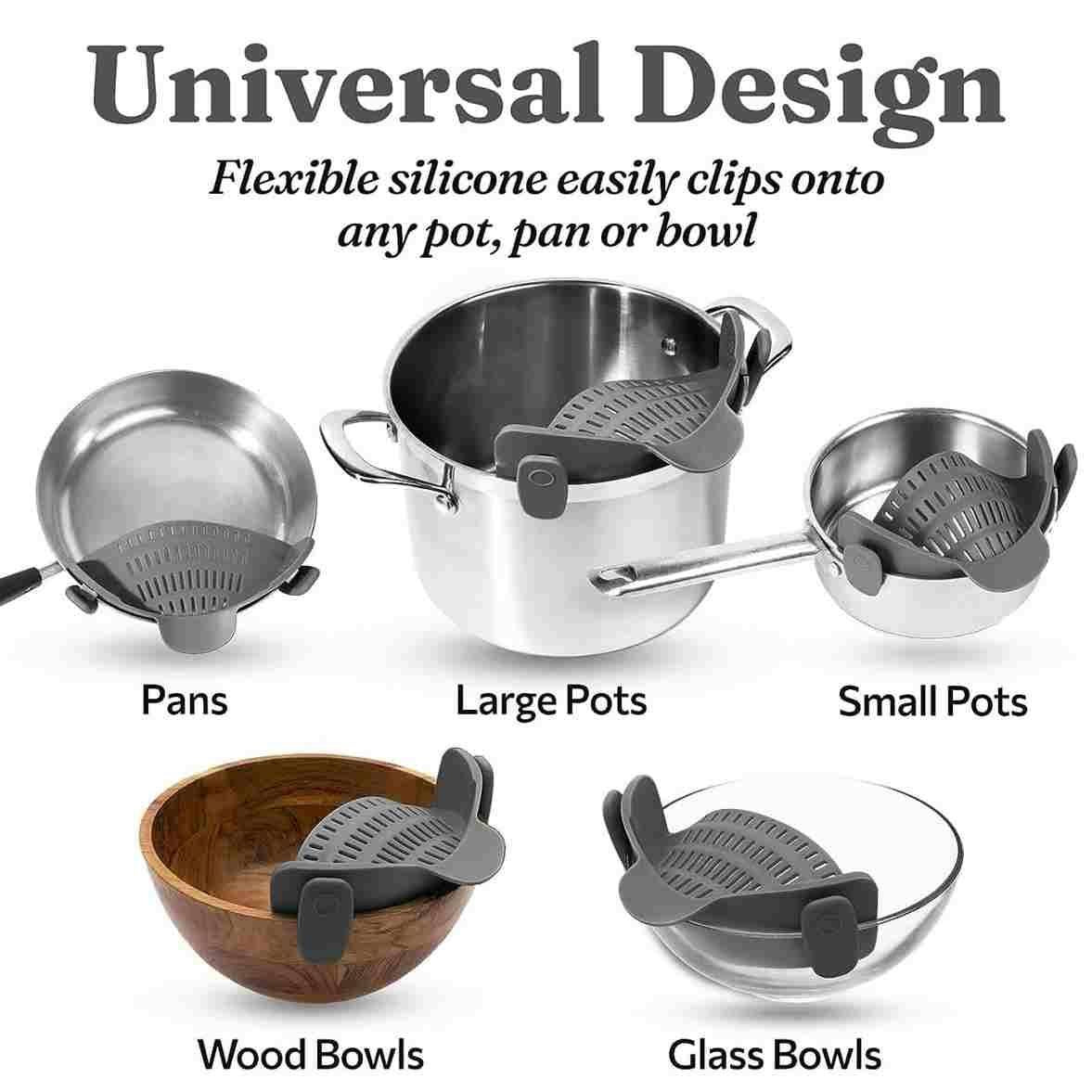 Kitchen Strainer - Snap Pot Strainer