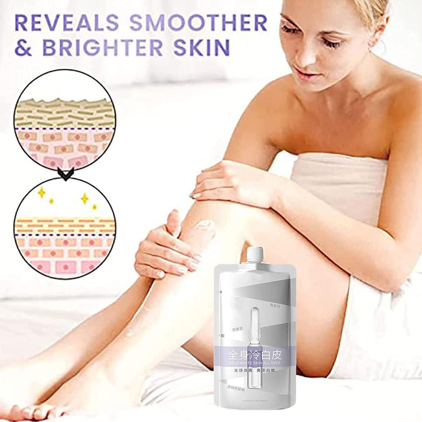 Cold White Skin All Over, Whole Body Cold White Skin (100g)