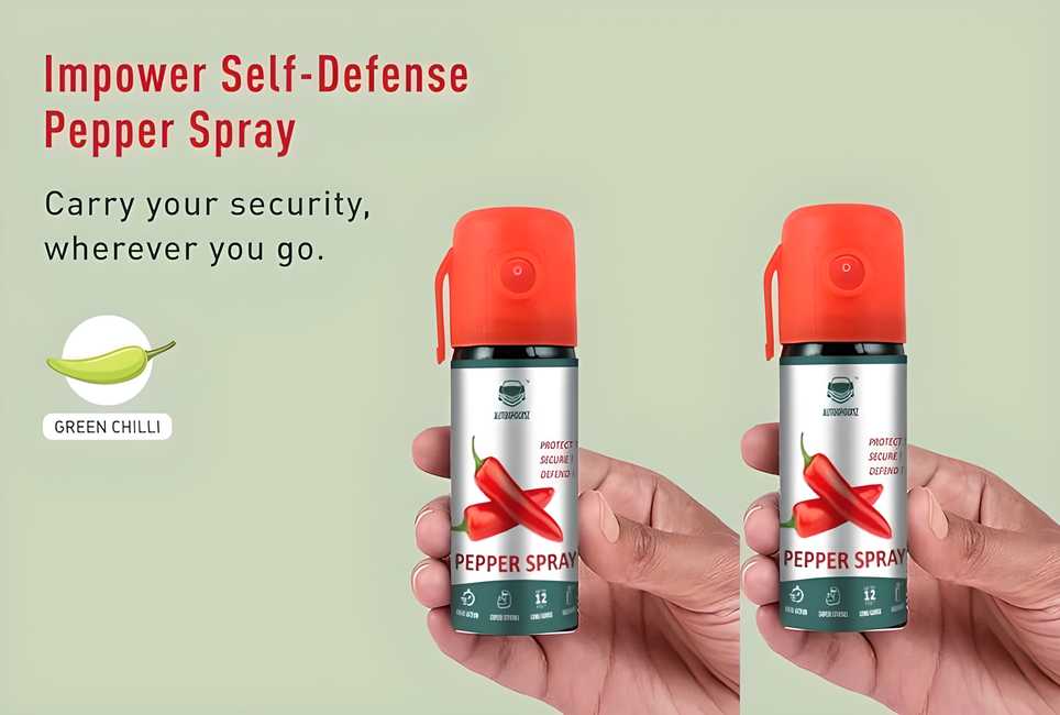 Self Defense Pepper Spray (Pack of 2)