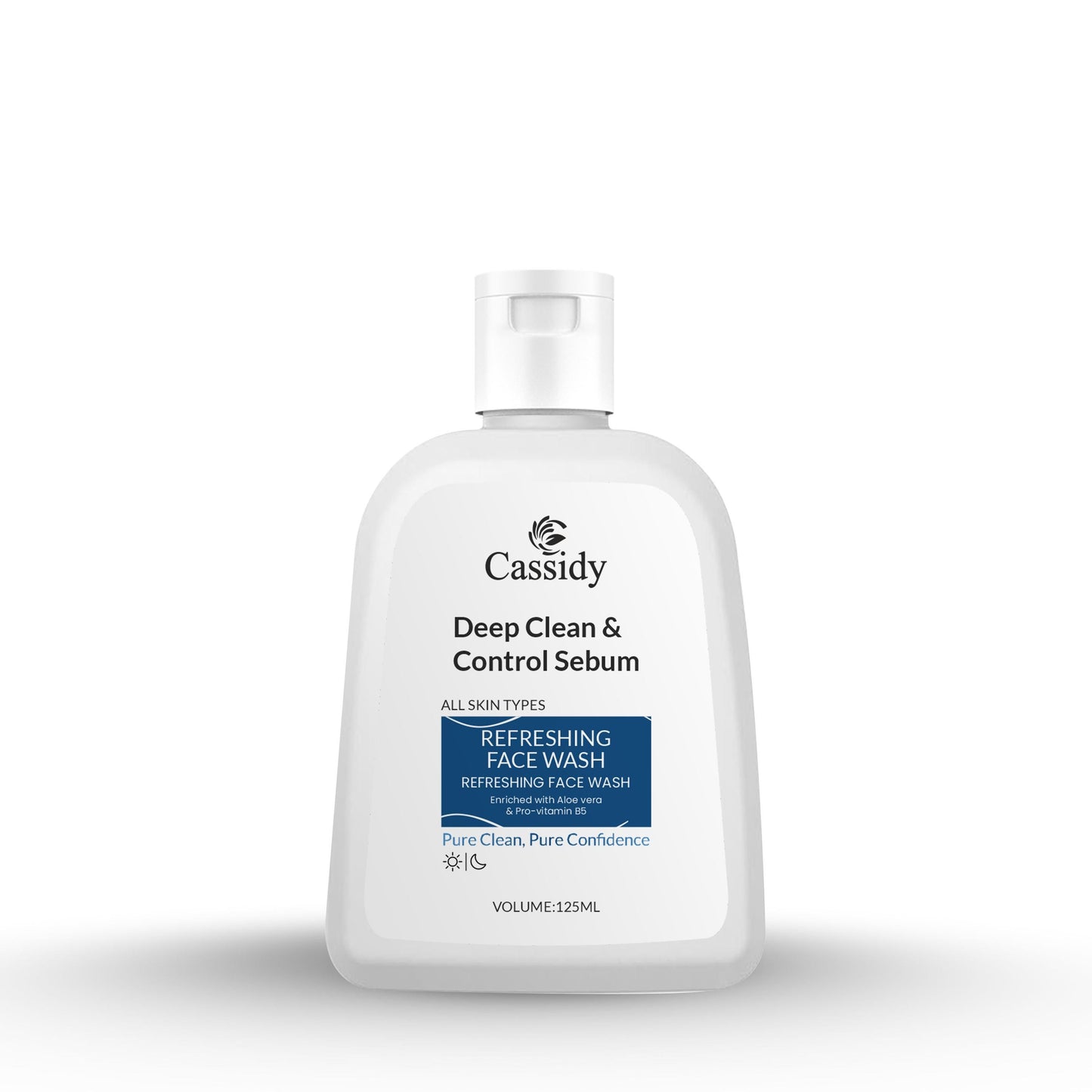 CASSIDY Deep Clean & Control Sebum Facewash 125ml