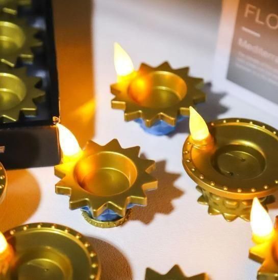 Water Pouring Diya Led Lights