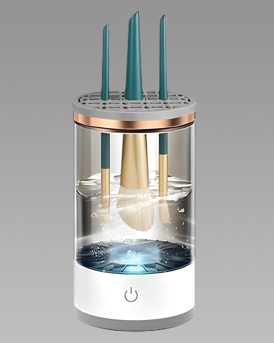Make Up Brush Cleaner, Electric Brush Cleaner, USB Rechargeable Automatic Deep Cosmetic Cleaning Device