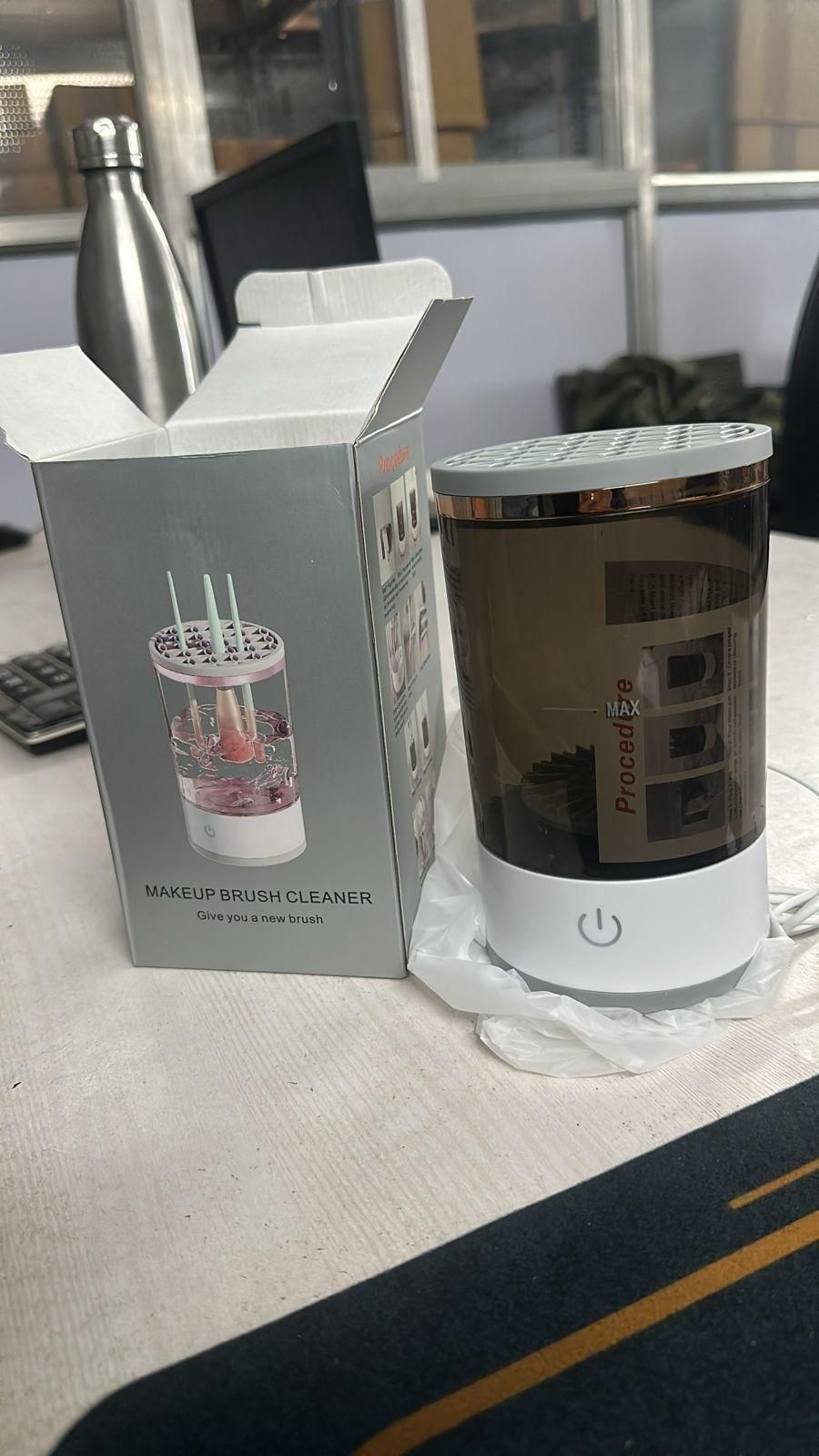 Make Up Brush Cleaner, Electric Brush Cleaner, USB Rechargeable Automatic Deep Cosmetic Cleaning Device