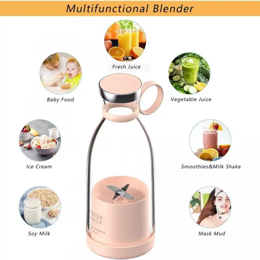 USB Rechargeable Portable Mini Juicer Blender