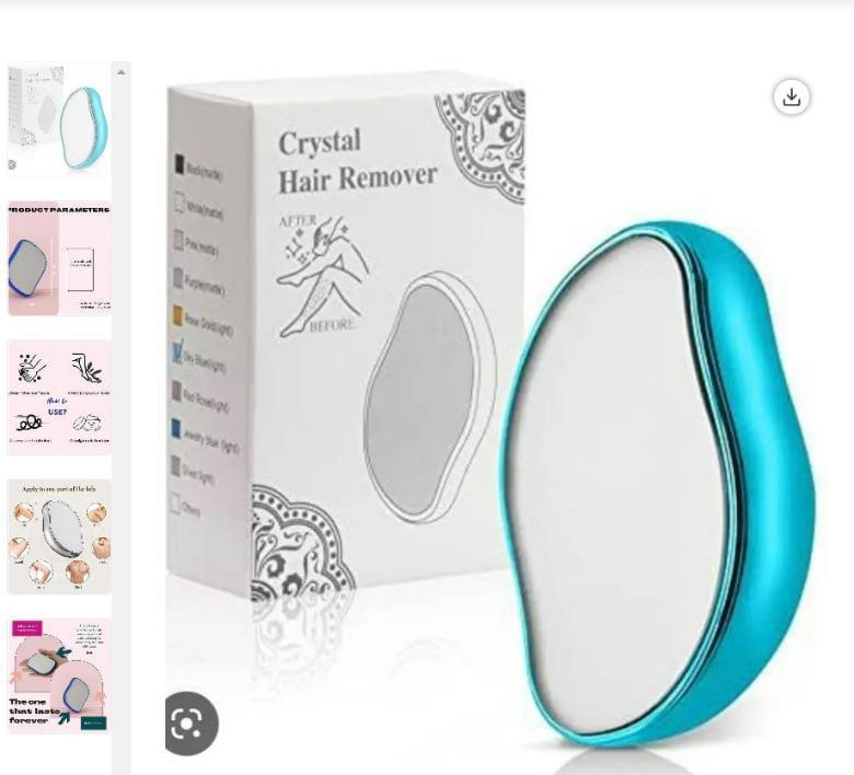 Crystal Hair Eraser for Body