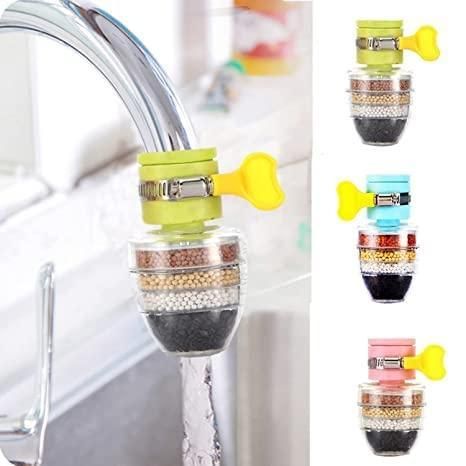 Home Kitchen Faucet Water Purifier Tap Filter (Pack of 2)