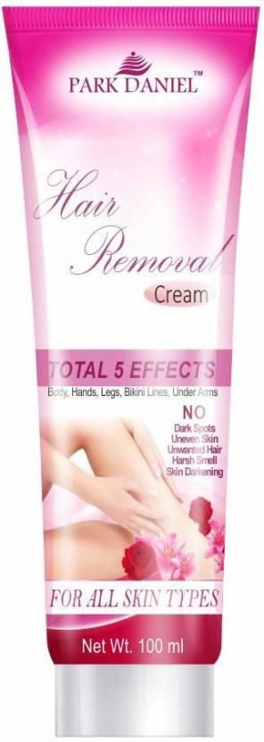 Park Daniel Hair Removal Cream-For Underarms, Hand, Legs & Bikini Line Three in one Use (Ideal For Men & Women) Cream(100 g)