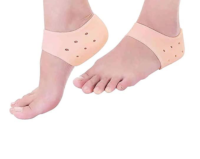 Silicone Gel Heel Pad Socks(1 Pair)