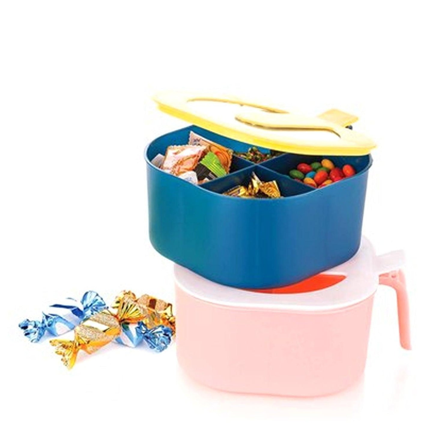 4 Compartment Seasoning Storage Container for Spices