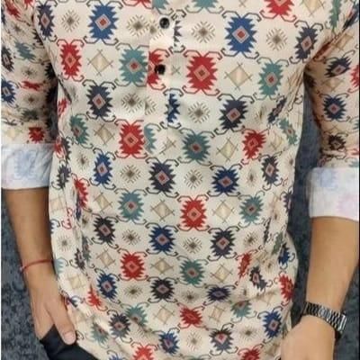 Men's Casual Short Kurtas