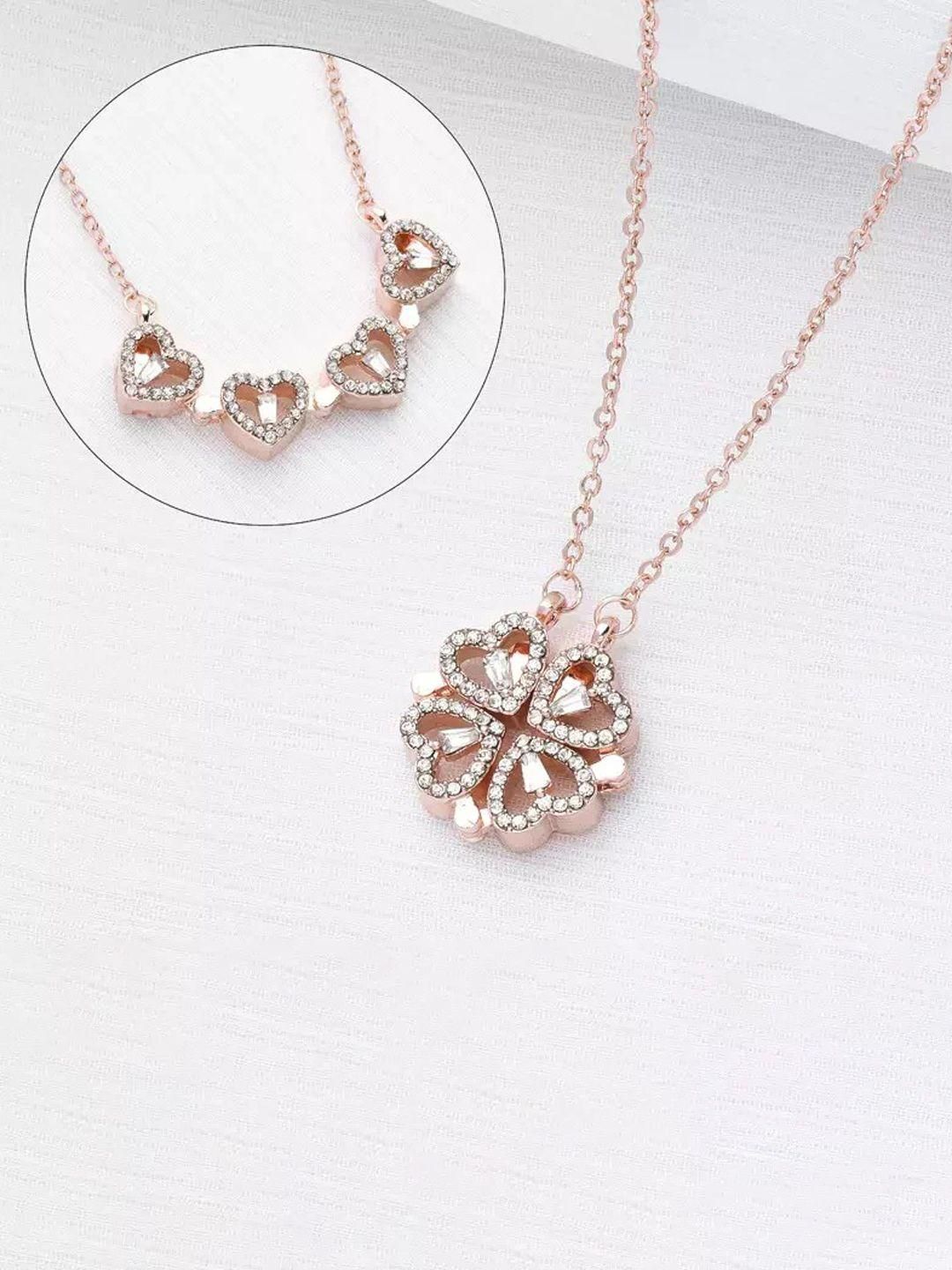 Pretty Silver Plated Chain With Pendant