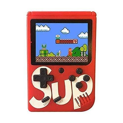 Portable 400-in-1 game console with LED screen, USB recharge for kids (Multi Color ,1 pcs)