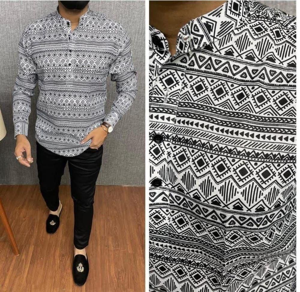 Men's Casual Short Kurtas