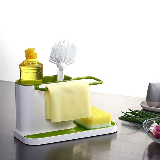 3-in-1 Plastic Stand For Kitchen Sink