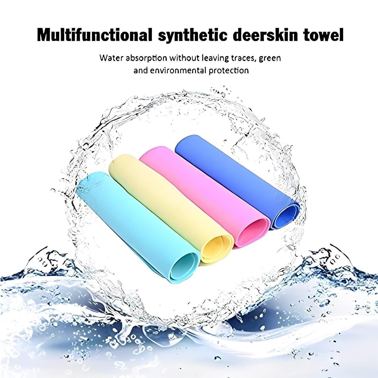Water Absorbent Cloth for Multipurposer (Pack of 3)