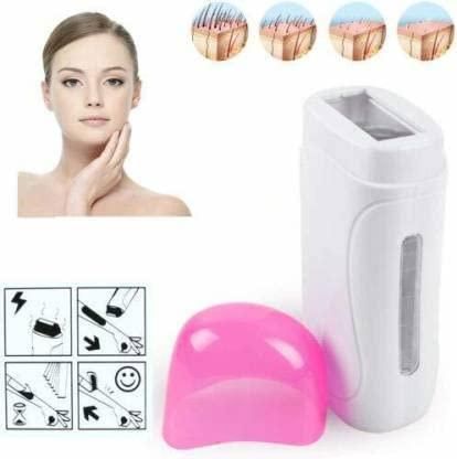 Hair Removal Wax Warmer Roll-On Heater Machine With Wax Refill Cartridge (Combo of 3 Products)