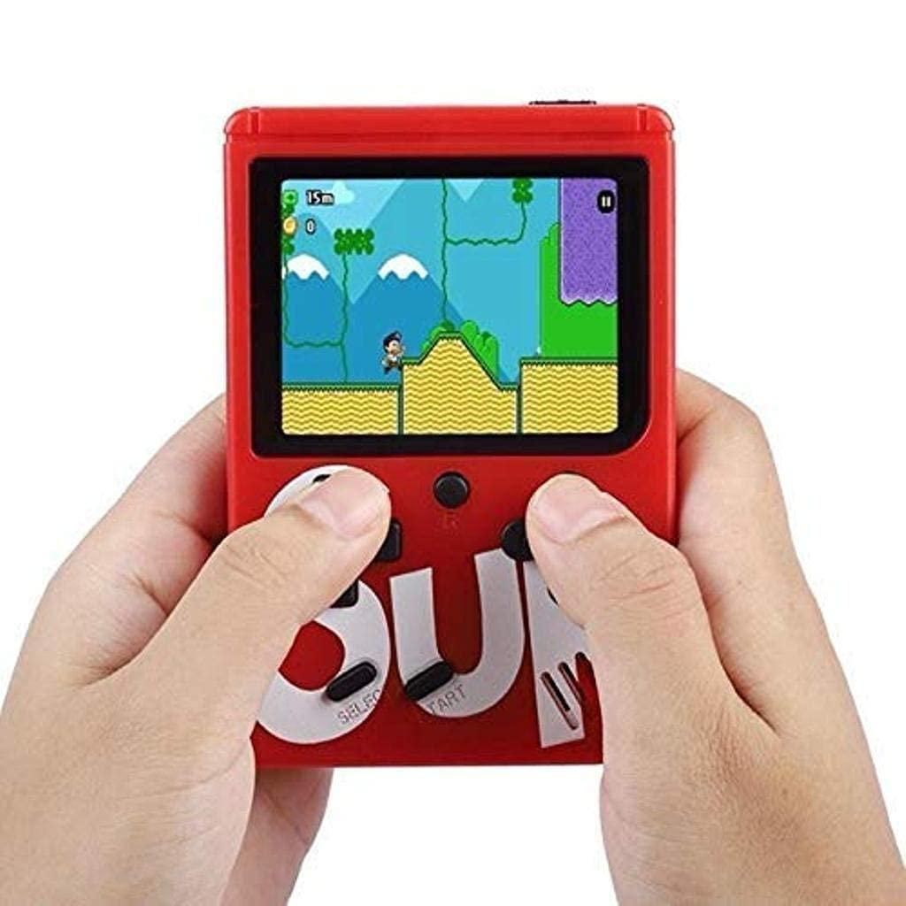 Portable 400-in-1 game console with LED screen, USB recharge for kids (Multi Color ,1 pcs)