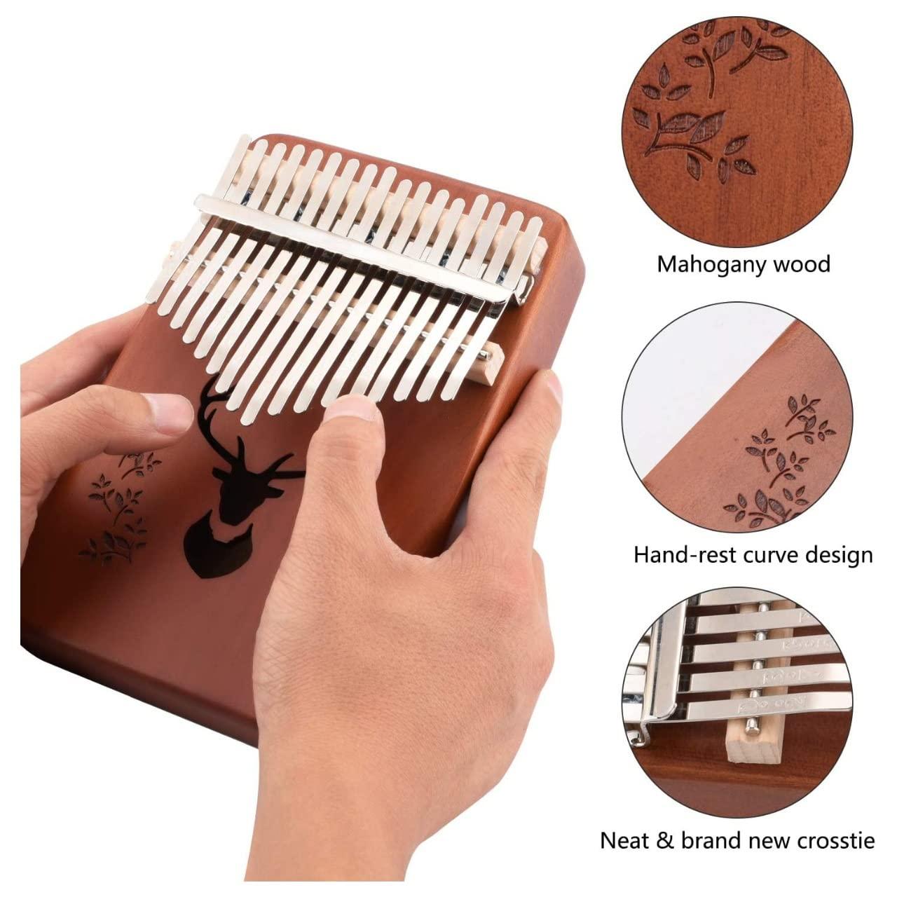 17-Key Kalimba Thumb Piano Musical Instrument