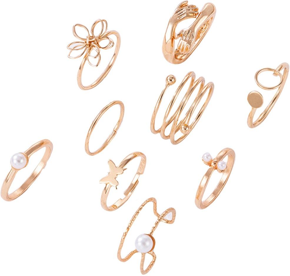 Combo Pack Of Rings (Pack Of 9)