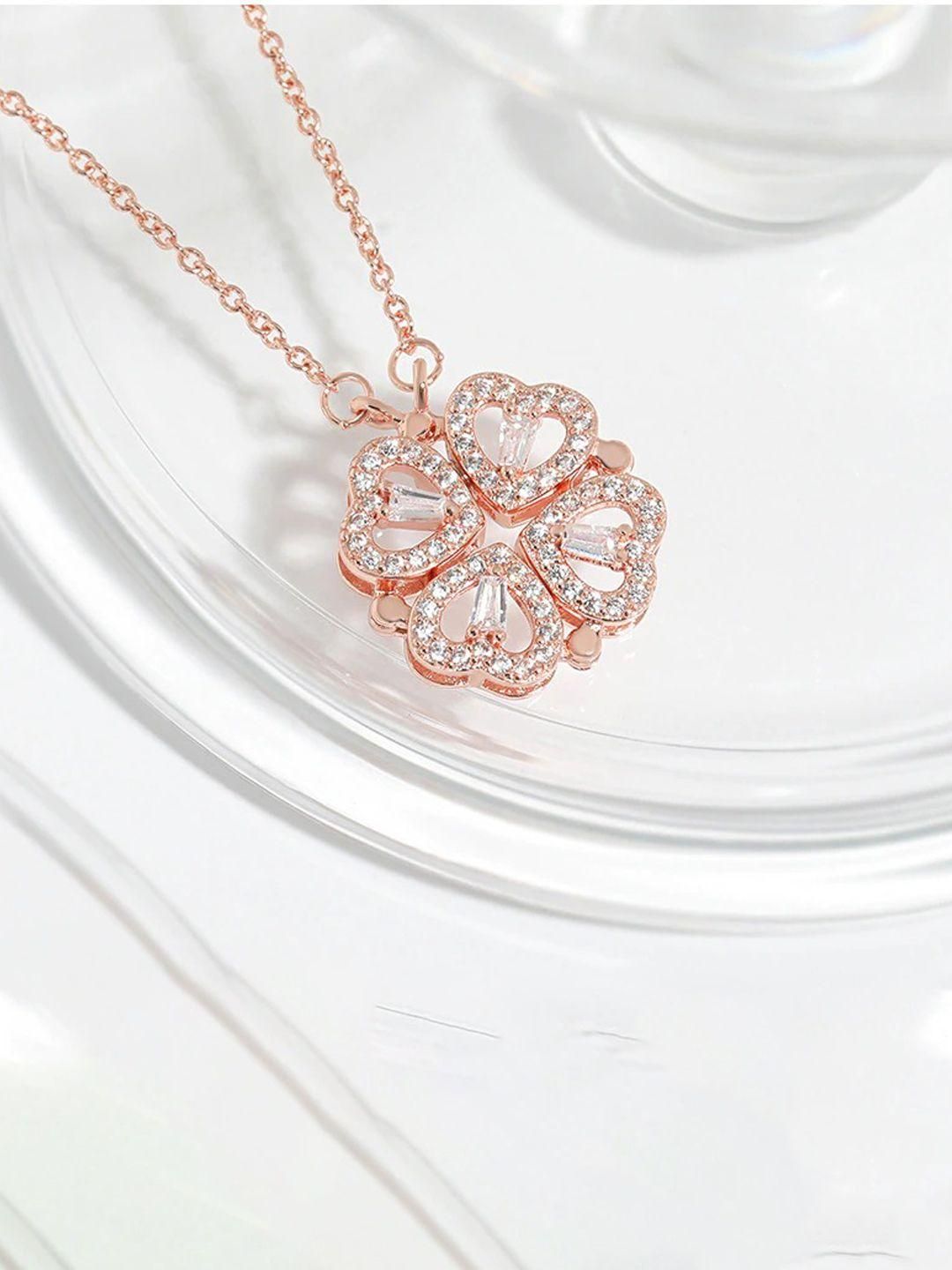 Pretty Silver Plated Chain With Pendant