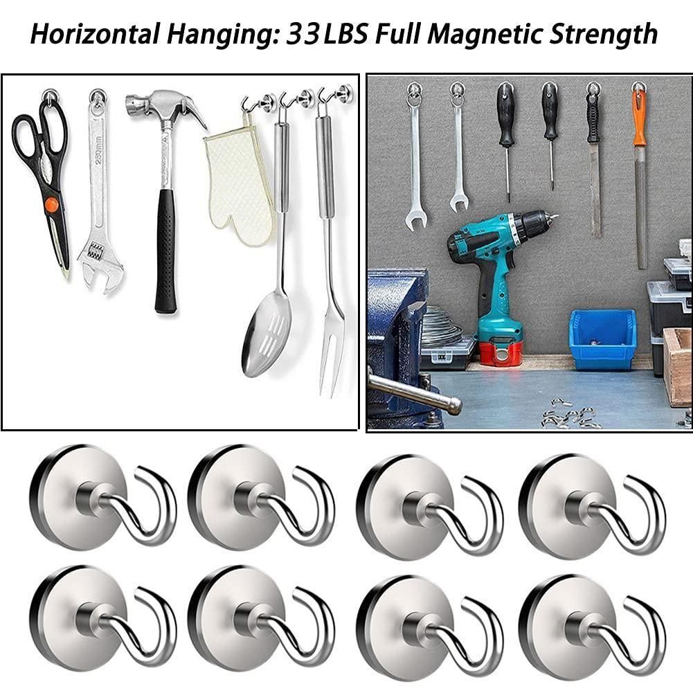 Magnetic Hooks (Pack of 6)