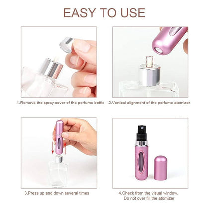 Portable Mini Refillable Perfume for Women (Pack of 1)