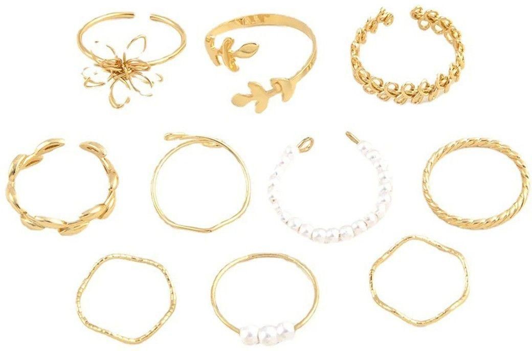 Combo Pack Of Rings(Pack Of 10)