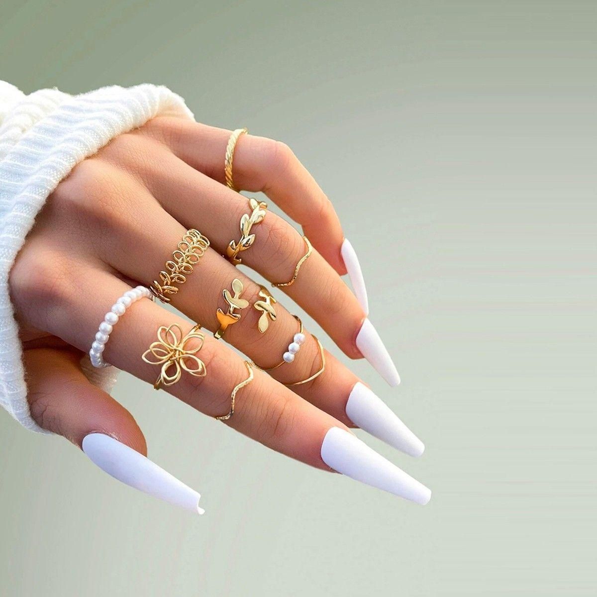 Combo Pack Of Rings(Pack Of 10)
