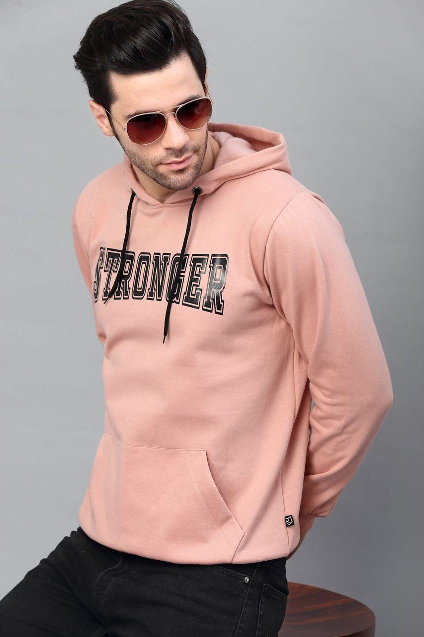 Fleece Printed Full Sleeves Regular Fit Sweatshirts
