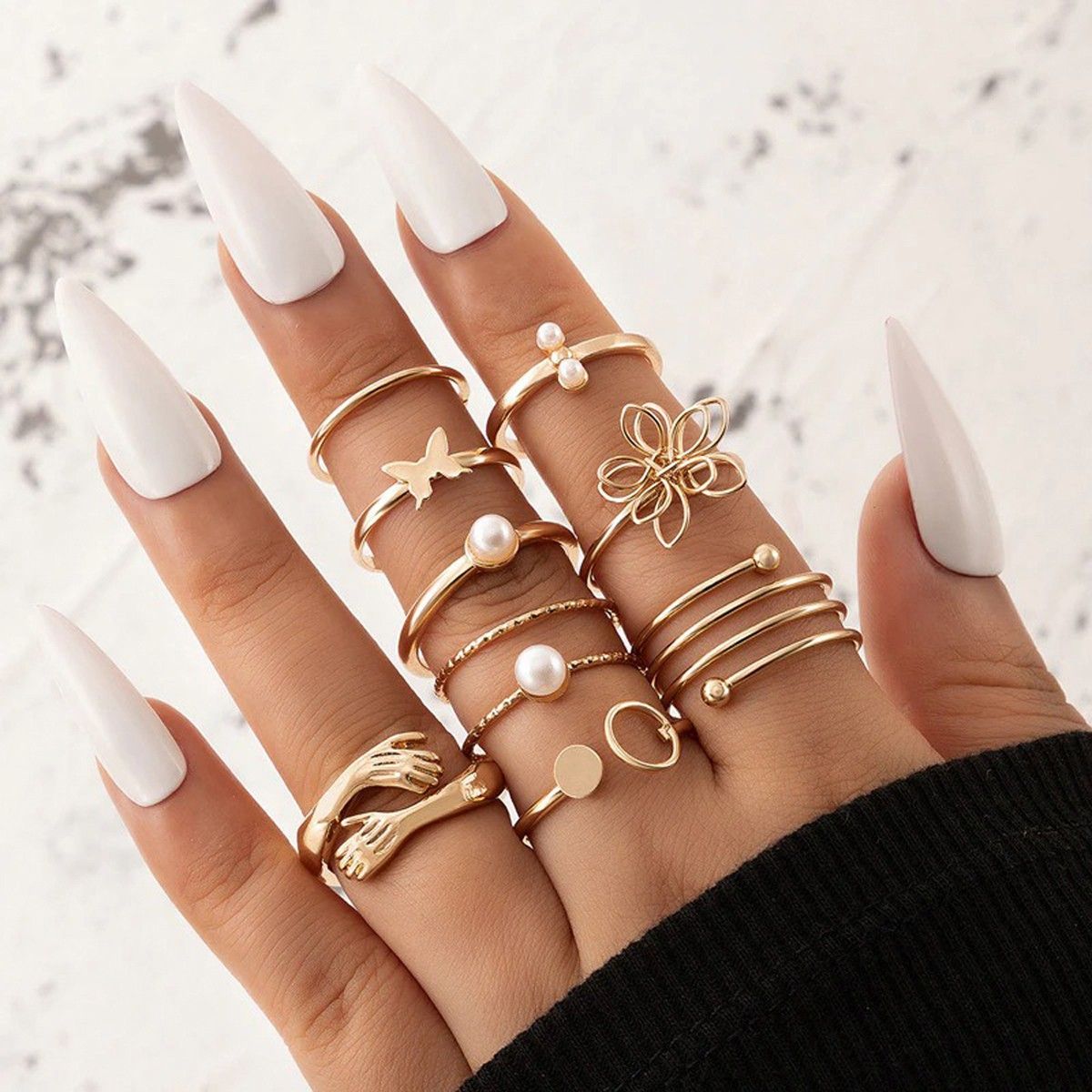 Combo Pack Of Rings (Pack Of 9)