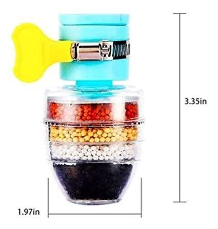 Home Kitchen Faucet Water Purifier Tap Filter (Pack of 2)