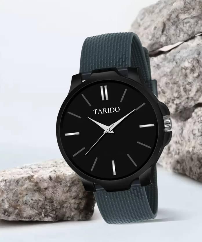 Leather Strap Analog For Men
