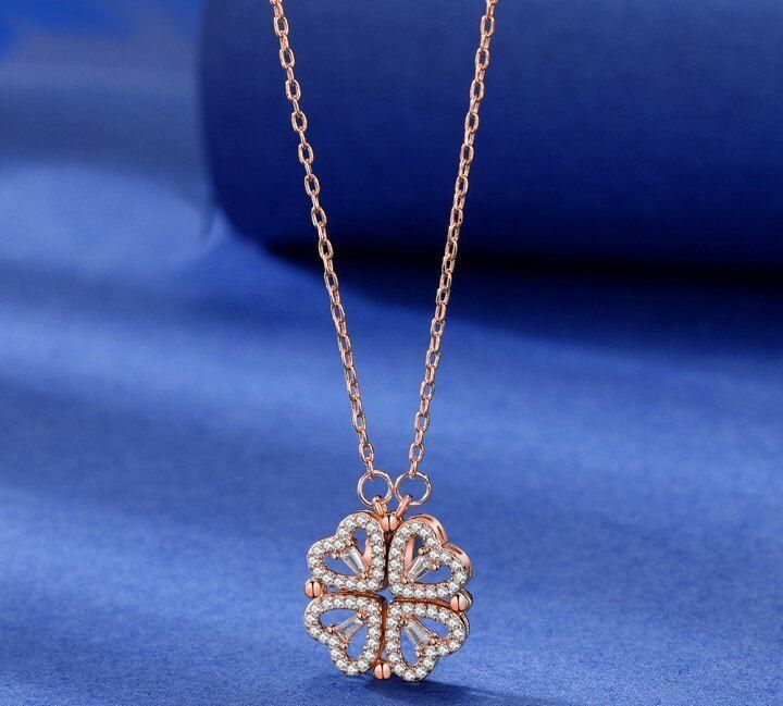 Pretty Silver Plated Chain With Pendant