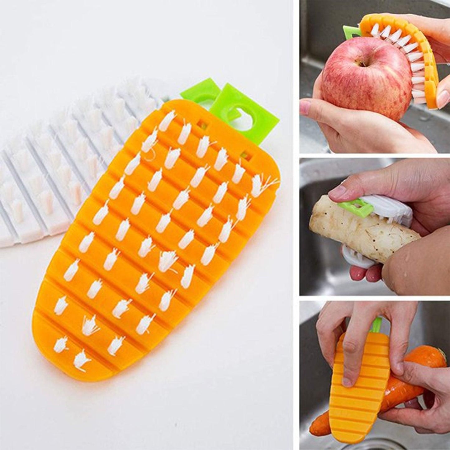 Vegetable Scrubbing Brush